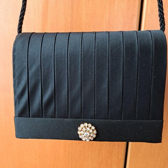 Mini Evening Bag with Crystal Detail - Picture 1 of 4